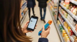 Mom making thoughtful shopping decisions - smart product purchasing strategies