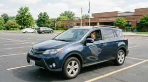 mom using school hours to work from car on side hustle